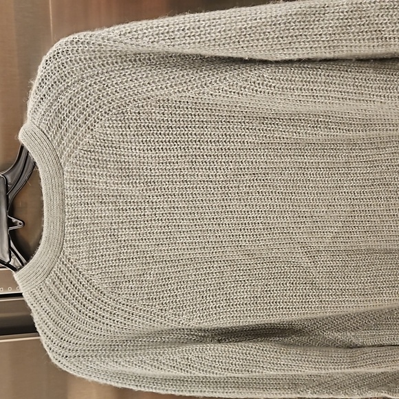 💕ALLSAINTS💕 Leanne Wool & Alpaca Blend Cardigan ~ Green Bay Sage Green XS NWT - Picture 14 of 16